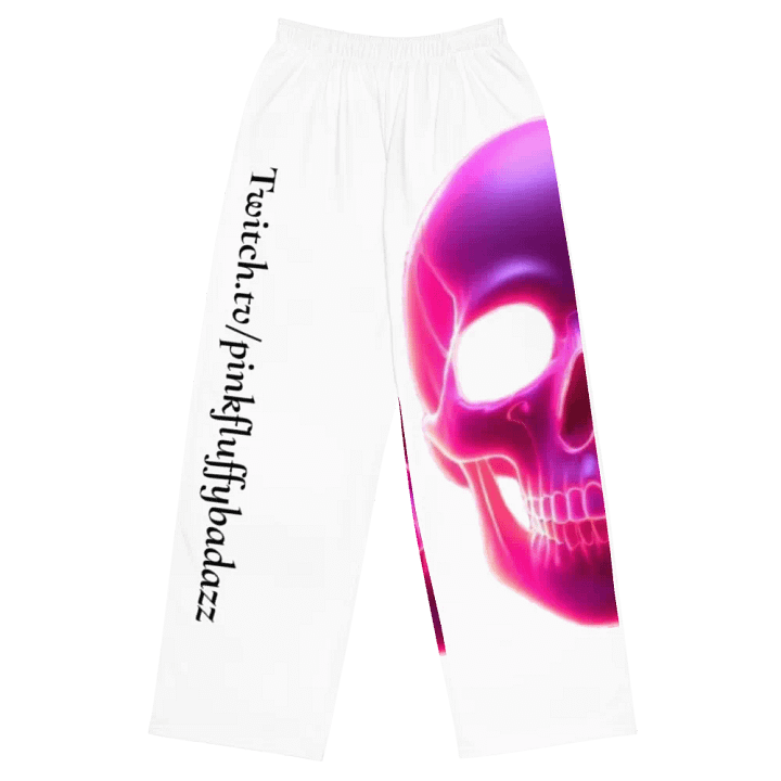 Skull Unisex Wide-Leg Pants product image (1)