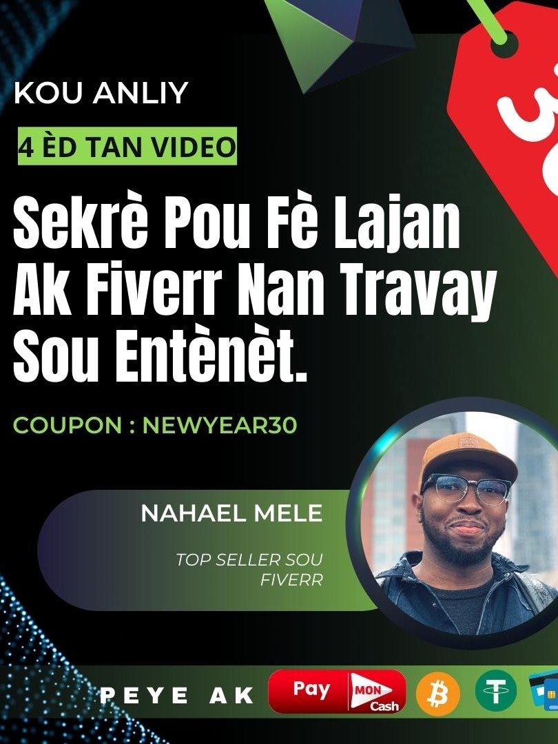 Fòmasyon Fiverr product image (1)