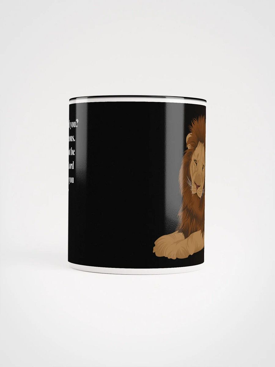 For the Lord will be with you men mug product image (5)