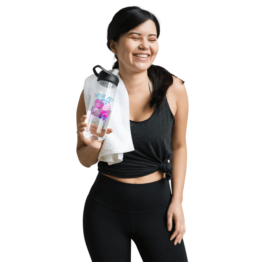 Camelback water bottle with beautiful artistic design 'Your Art inspires us