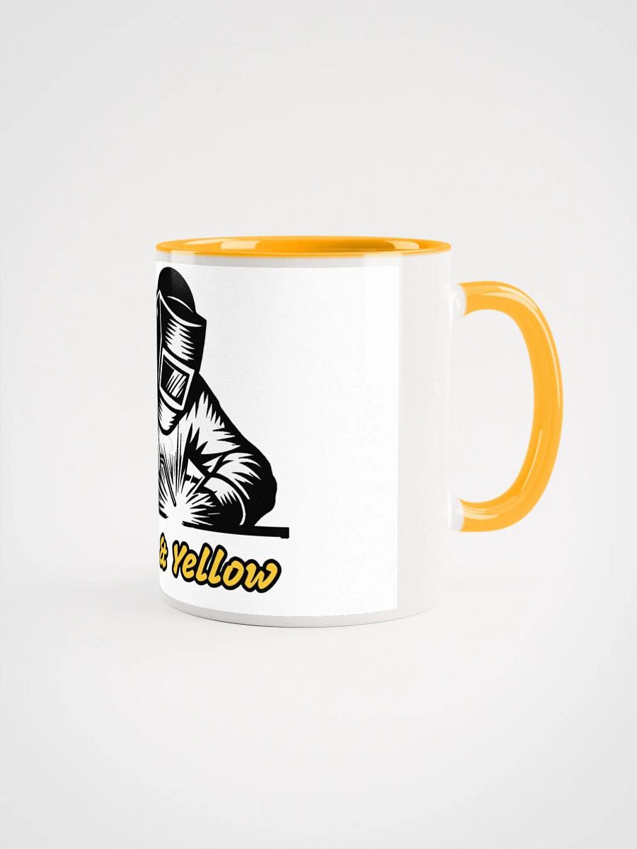 Official Black & Yellow Ceramic Steel Welding Mug product image (1)