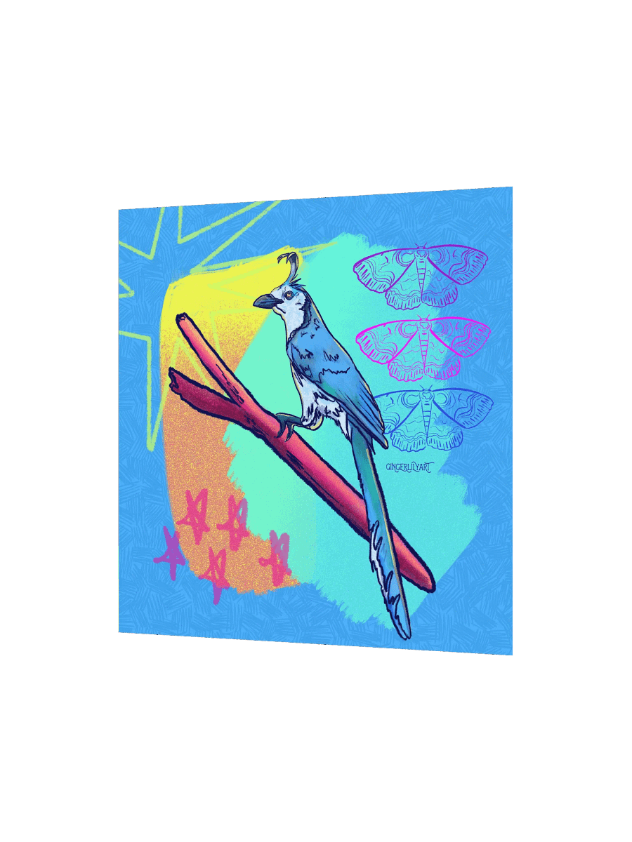 magpie jay print product image (7)