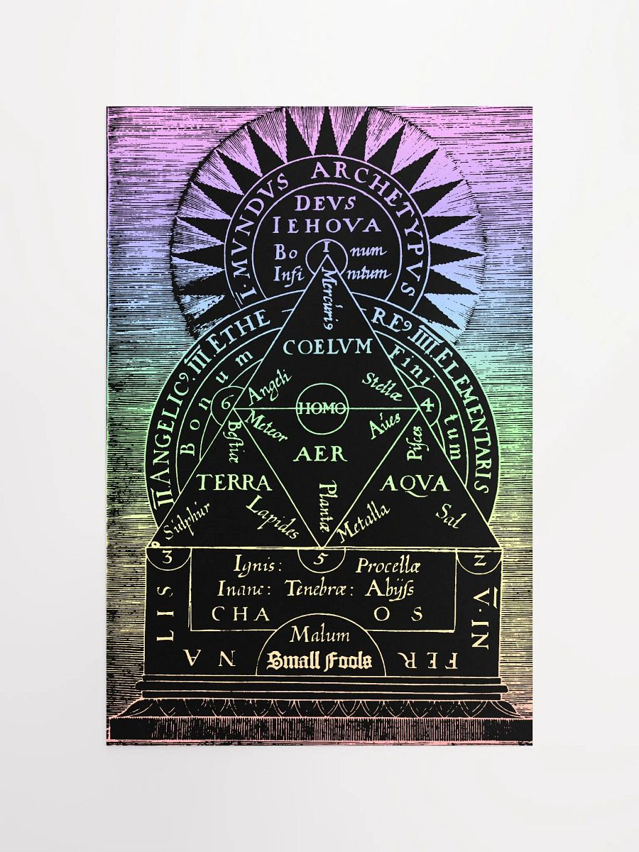 Small Fools Mundus Poster - Rainbow product image (4)