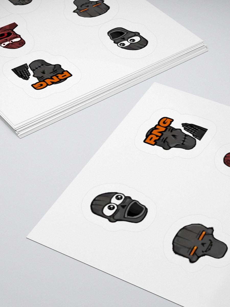 Emote Ver. 2 Sticker sheet product image (4)