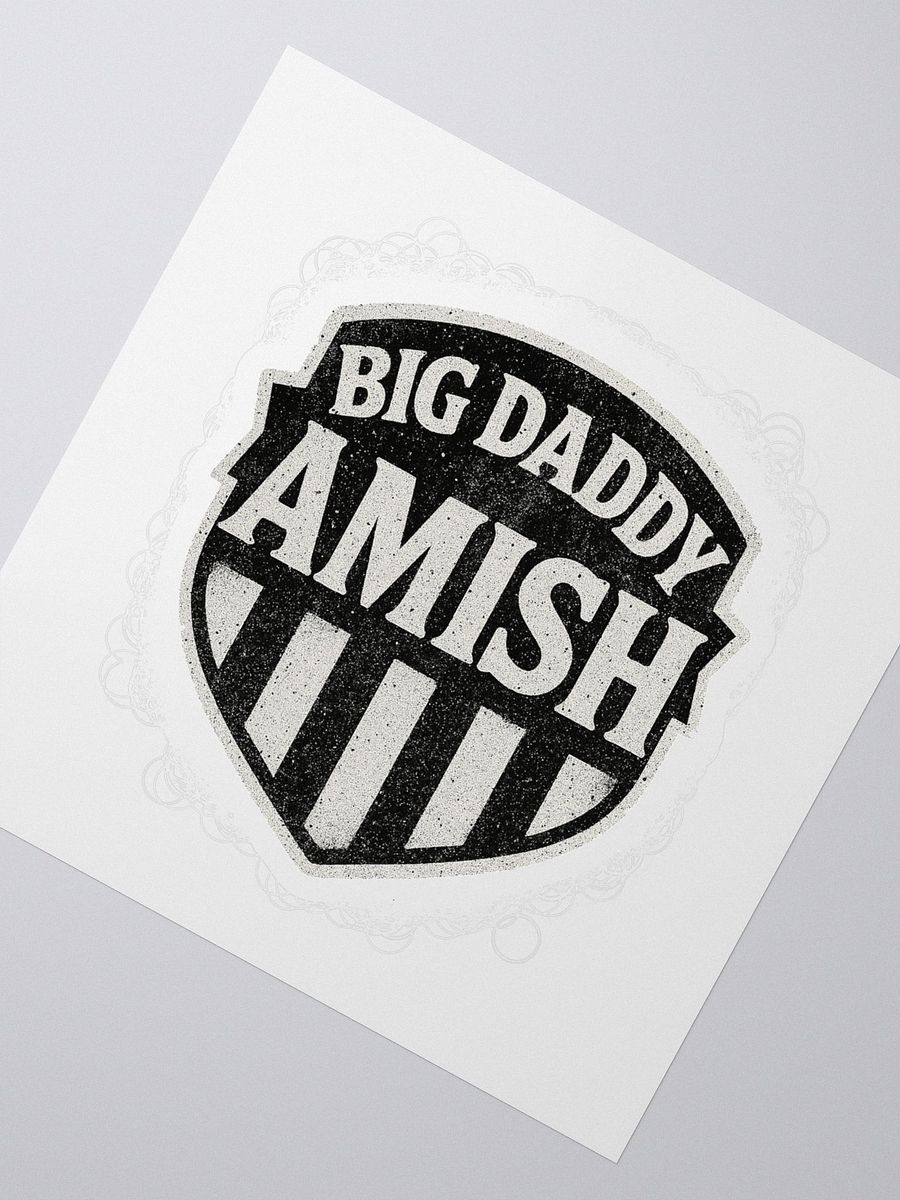Big Daddy Amish Sticker product image (2)