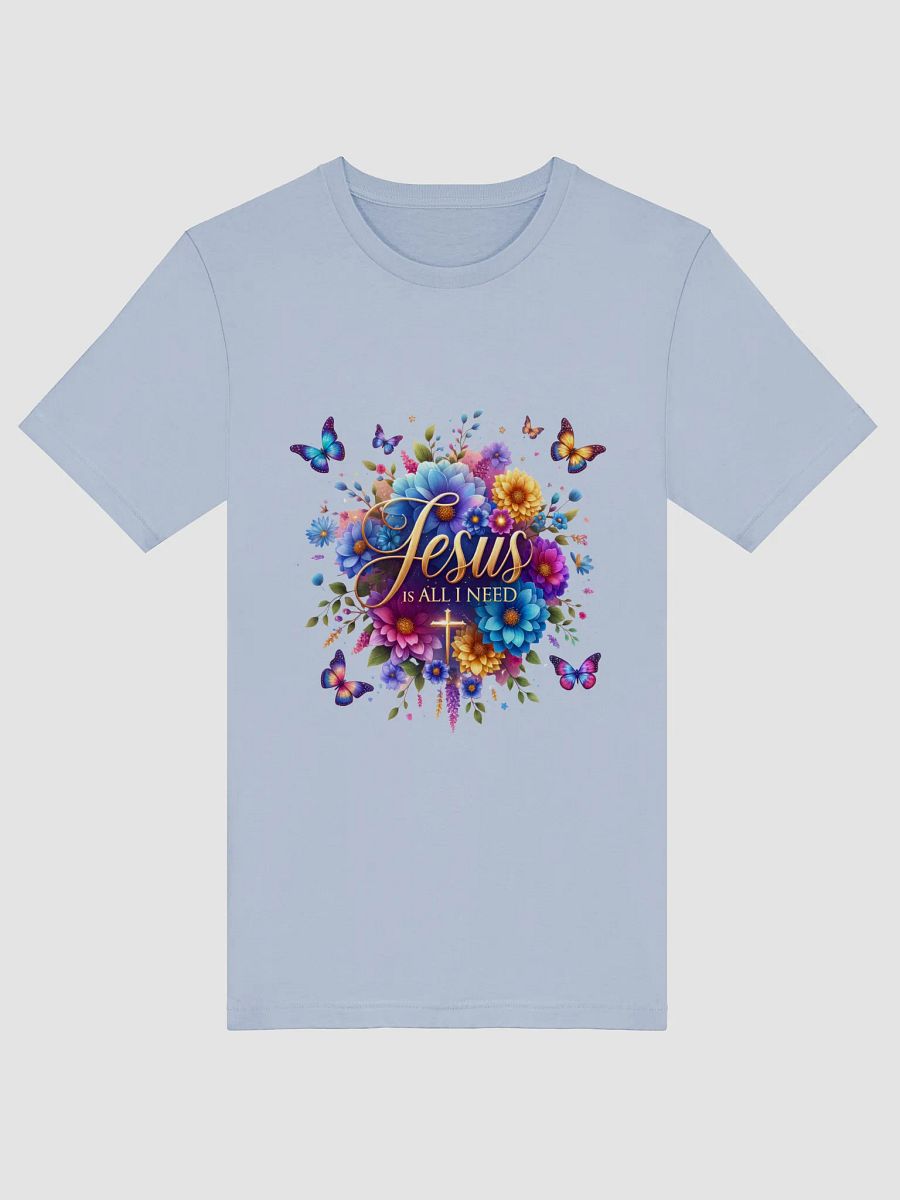 Divine Blooms Gold Script T-Shirt product image (5)