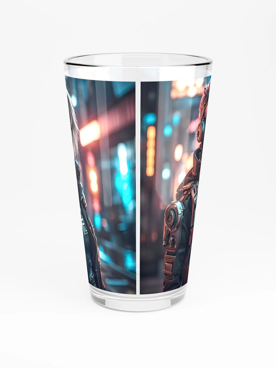 Cyberpunk Female Pint Glass product image (3)