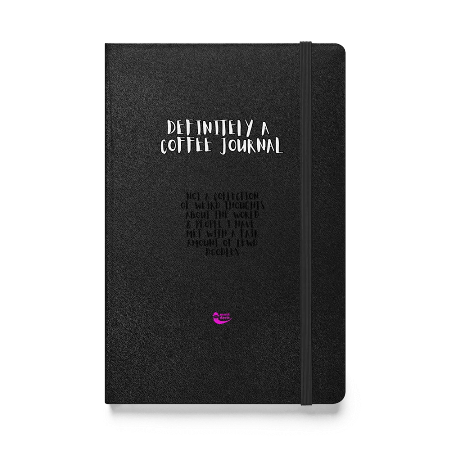 Definitely a Coffee Journal Notebook product image (1)