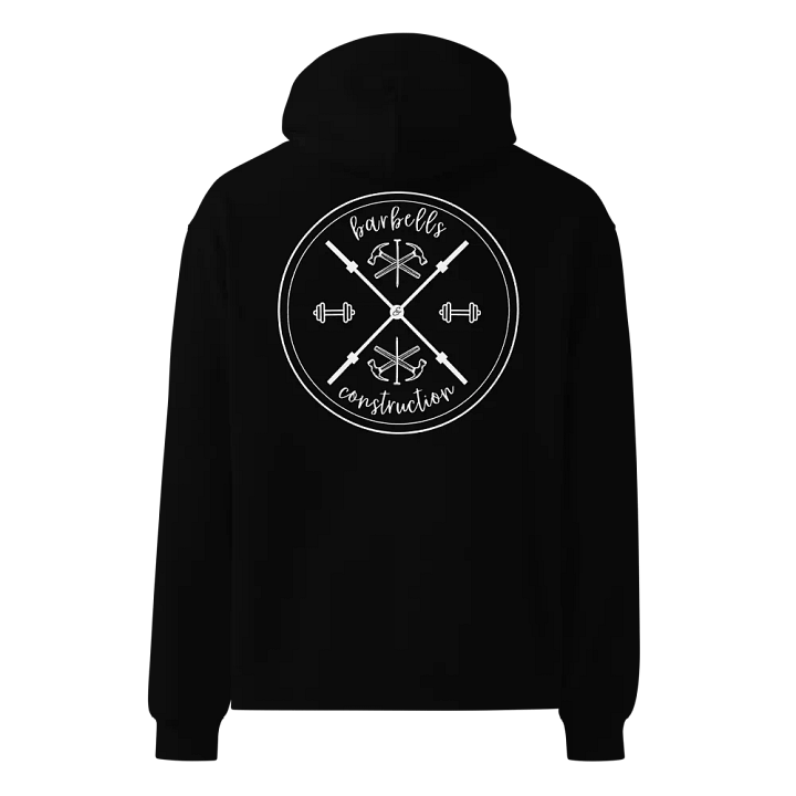 Barbells & Construction X Emblem Unisex Hoodie product image (1)