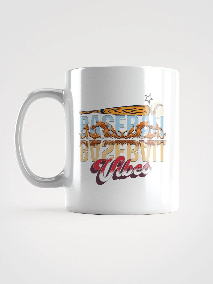 Baseball Flaming Vibes Mug product image (1)