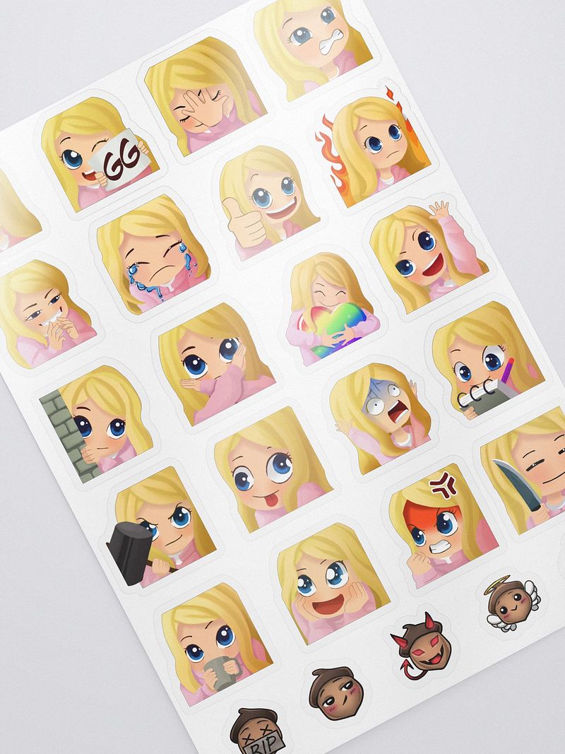 Emote stickers