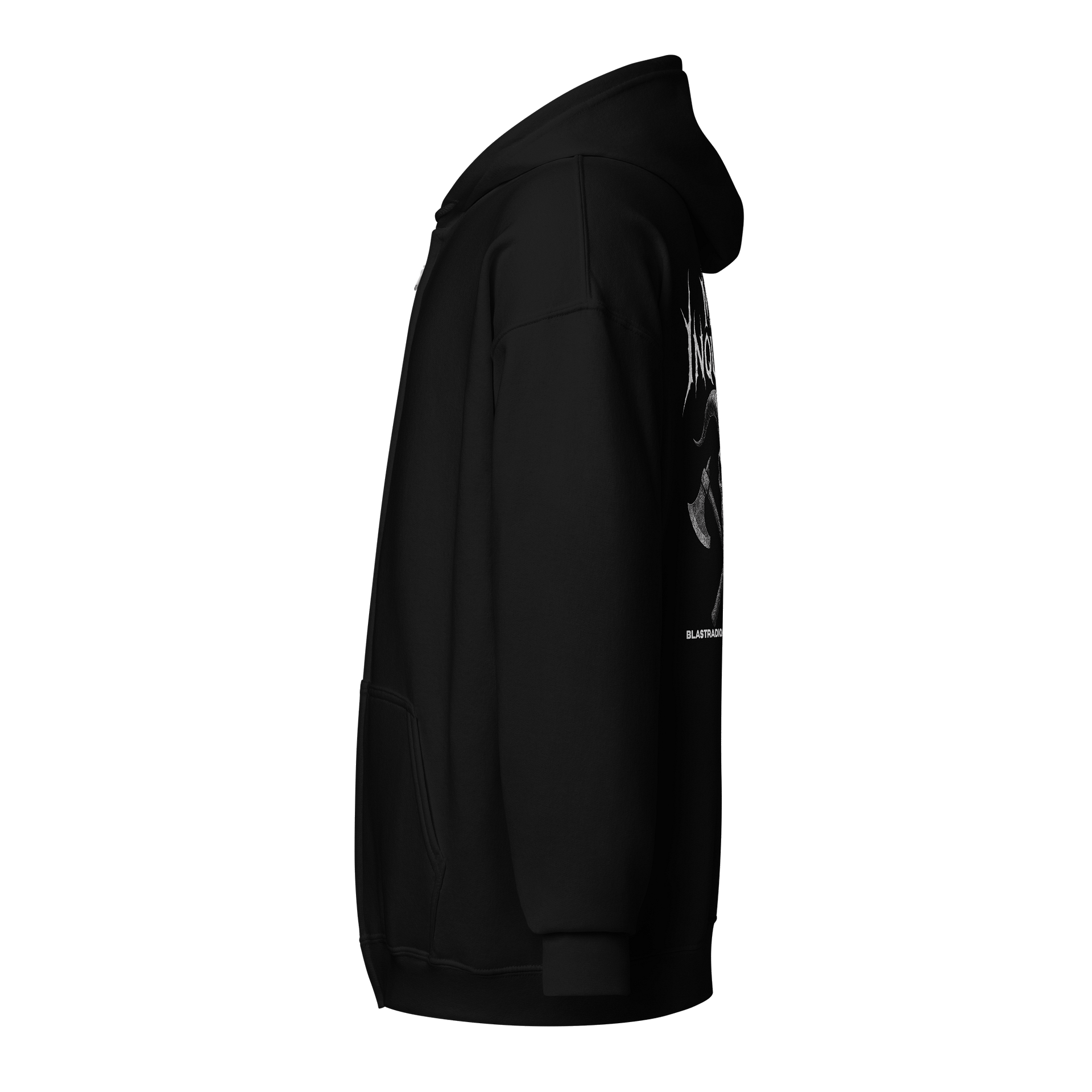 The Metal Inquisition Jolly Goat Zip up Hoodie product image (3)
