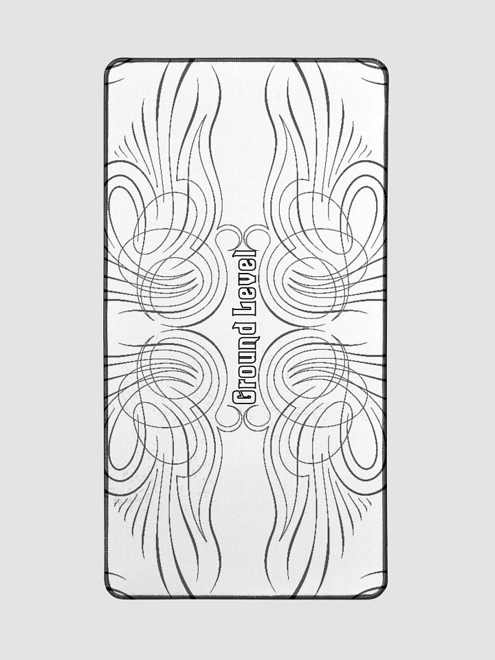White & Black Desk Mat product image (2)