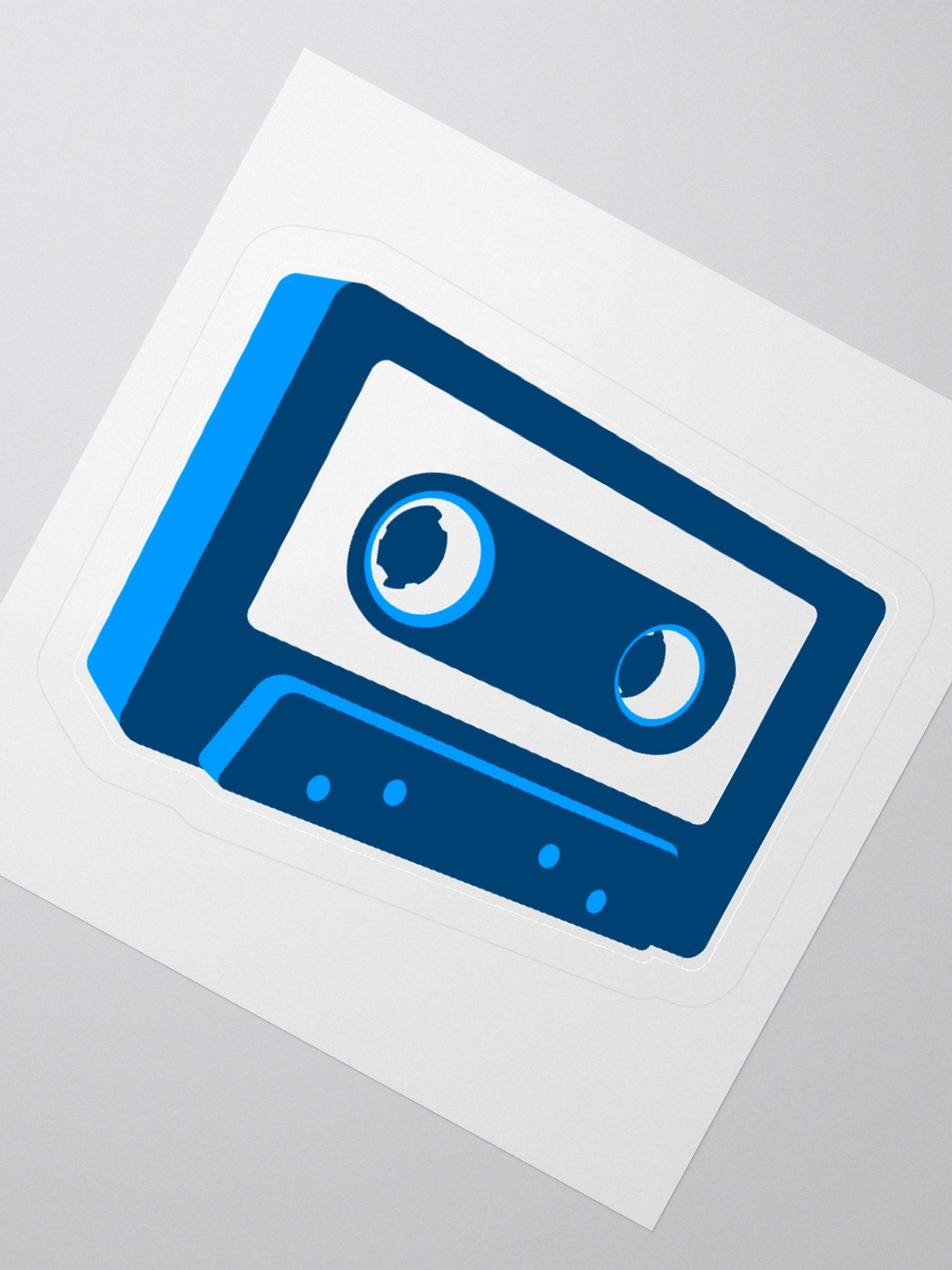 Sticker Cassette (3 tailles) product image (2)