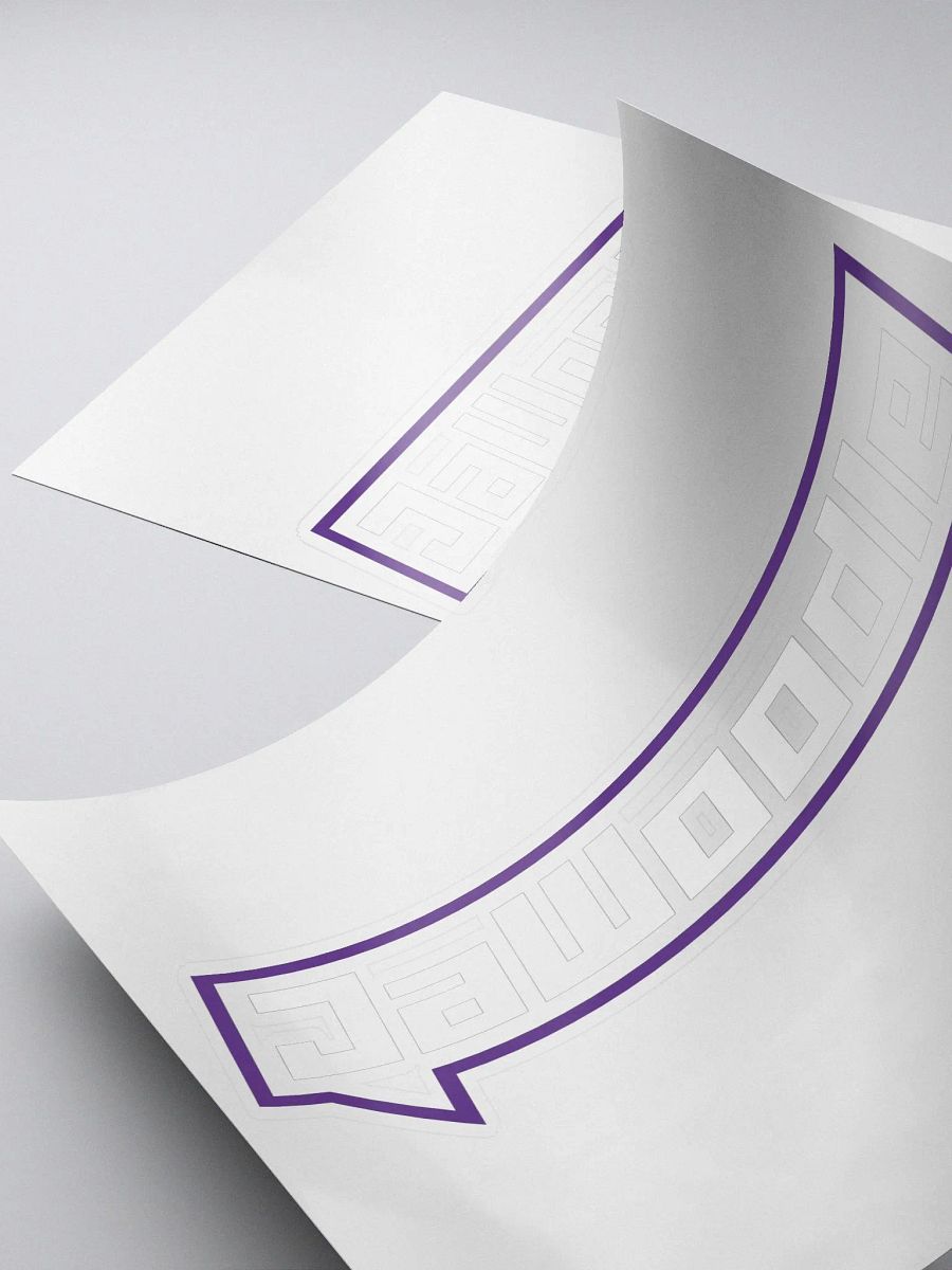 JaWoodle Logo Sticker product image (4)