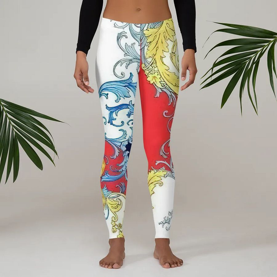 Ornate Opulence All-Over Print Leggings product image (3)