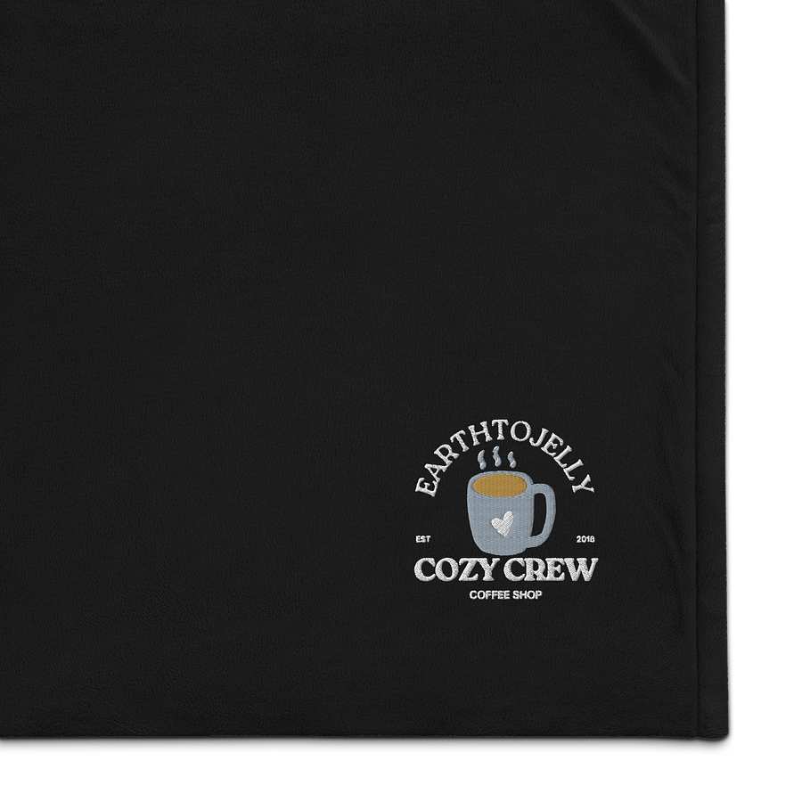 Cozy Crew Coffee Shop Sherpa Blanket product image (1)