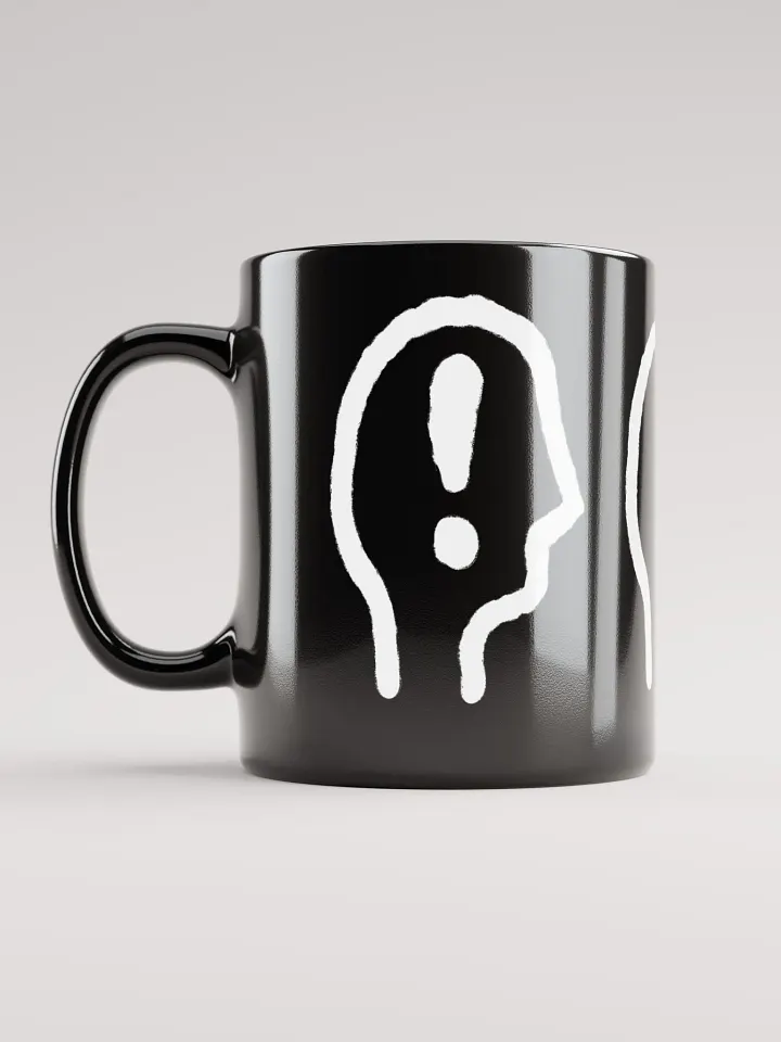 EXCLAIMING MENTALLY (white design) coffee mug product image (1)