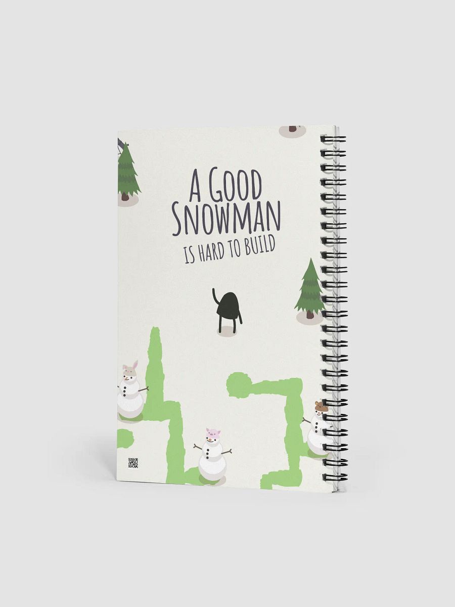 A Good Snowman is Hard to Build Notebook product image (2)