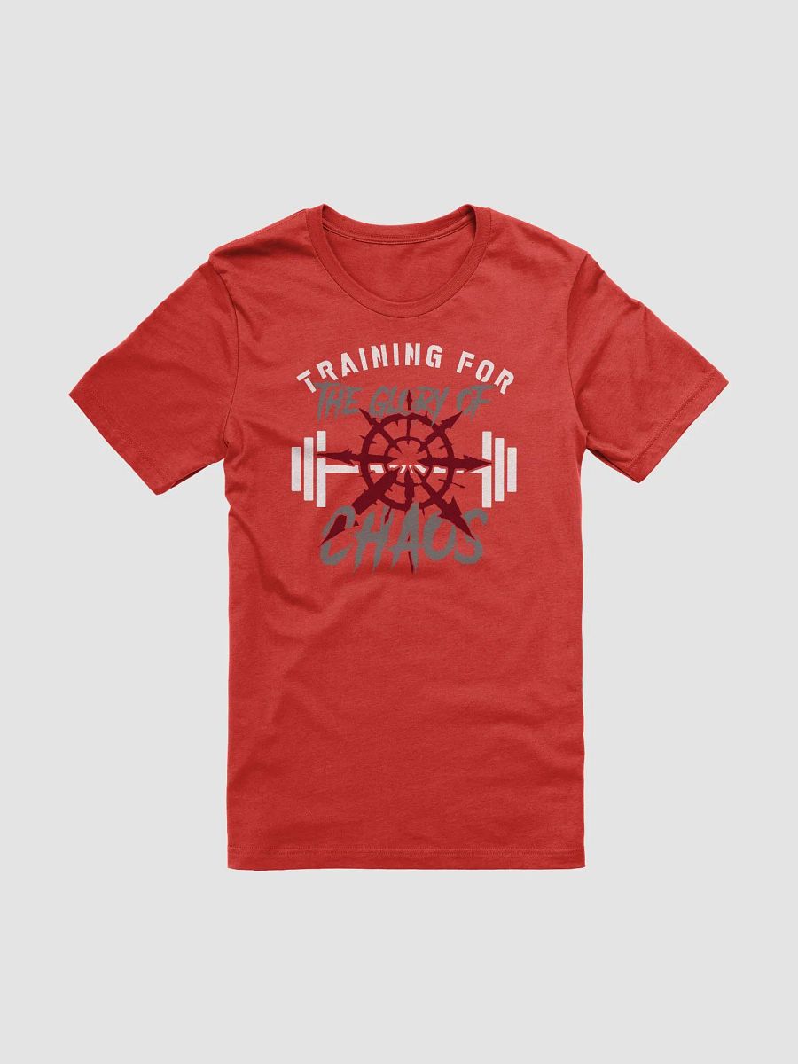 Training for the Glory of Chaos Classic T-Shirt | Warhammer 40K Chaos-Inspired product image (2)