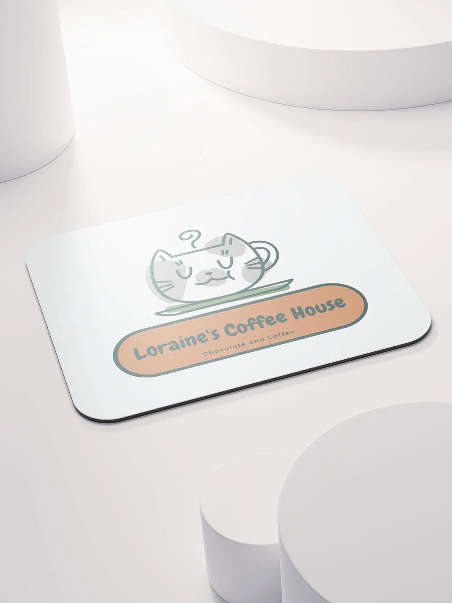 Loraine's Kitty Coffee Mouse Pad product image (4)