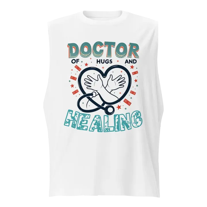 Doctor of Hugs Muscle Tank product image (1)