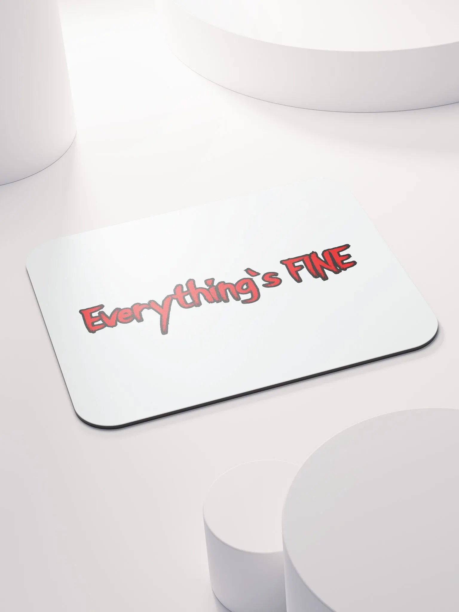 Everything's FINE Classic Mouse Pad product image (4)