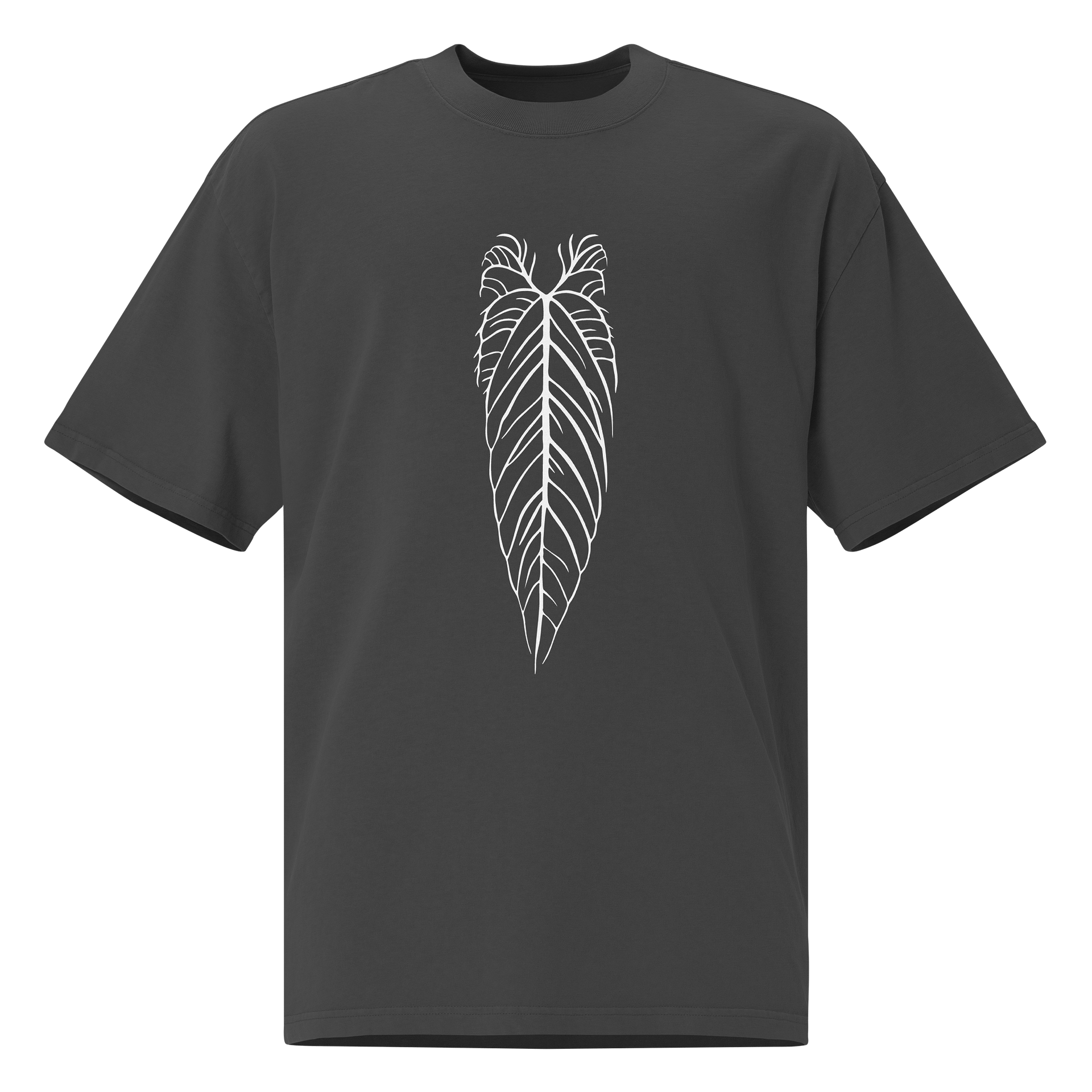 ANTHURIUM WAROCQUEANUM SKELETON - Oversized Faded T-Shirt product image (1)
