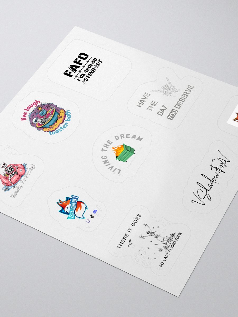 Regret in Vinyl: Stickers That Speak Louder Than Your Therapist product image (10)