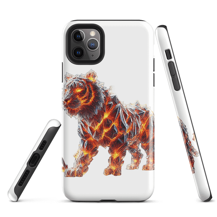 Crystallized Fire Tiger Tough Case for iPhone® product image (5)