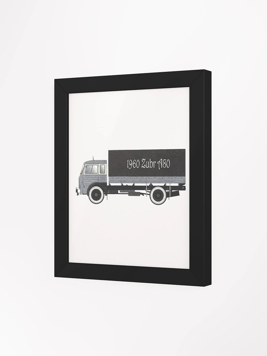 Vintage Zubr A80 Flatbed Truck Graphic Print product image (9)