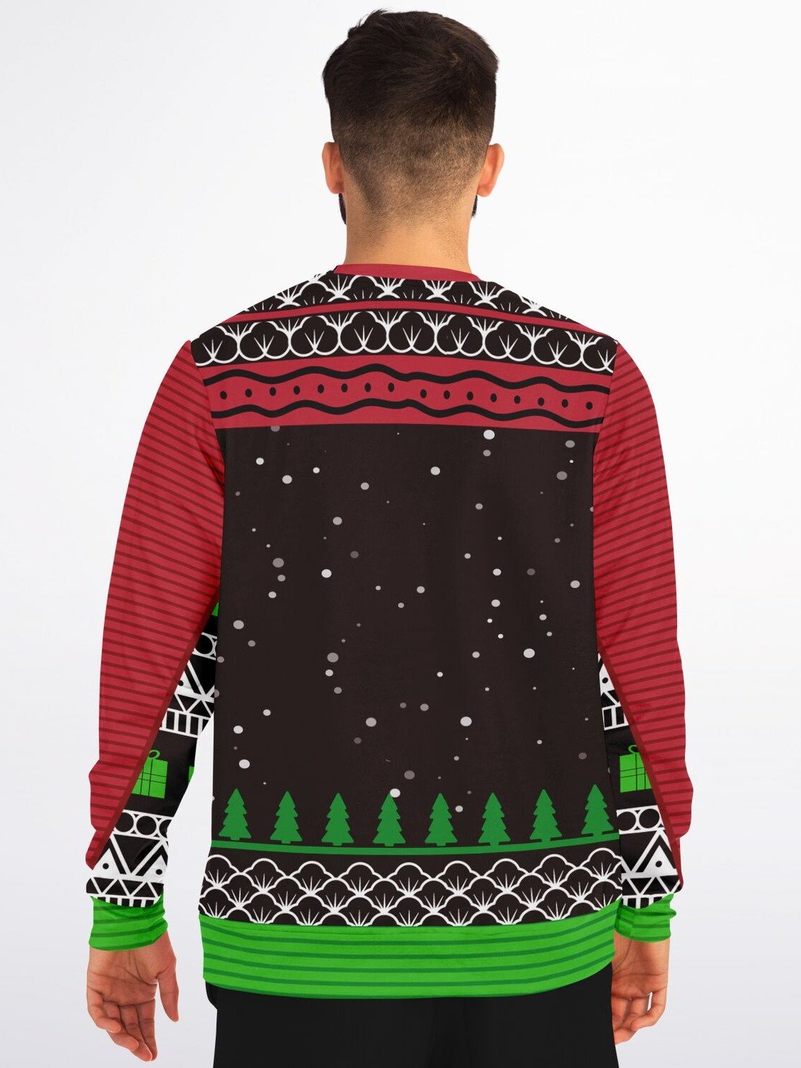 “Sorry I Ran Out of Coal” Funny Santa Christmas Sweatshirt | Naughty Santa Holiday Jumper | Chimney Humor Party Outfit | Unisex Xmas Gift product image (2)