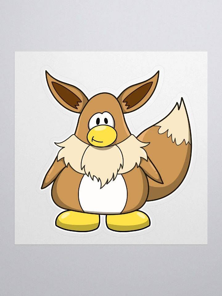 Club Eevee Sticker product image (1)