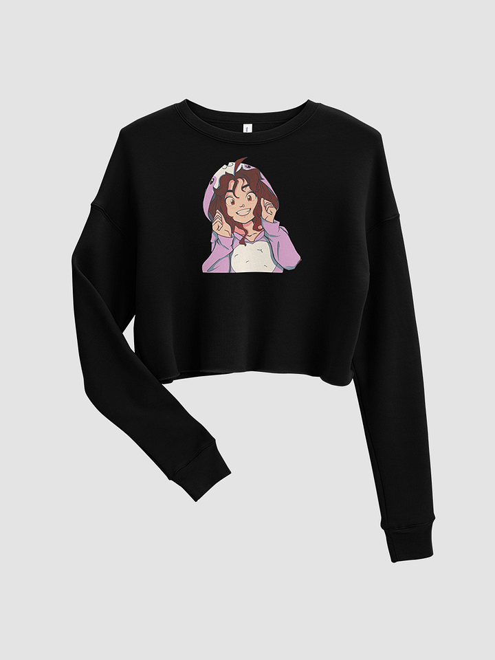 Canvas Women's Fleece Crop Sweatshirt product image (1)