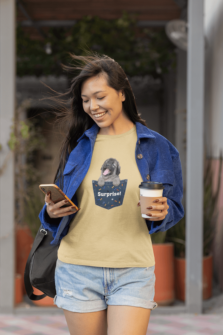 Surprise Pocket Puppy T-Shirt | Funny Dog Apparel product image (28)