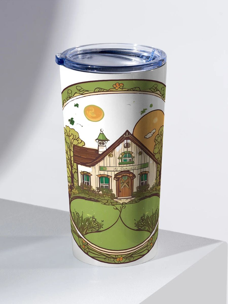 Boho St Patrick’s Day Thermos Tumbler product image (2)