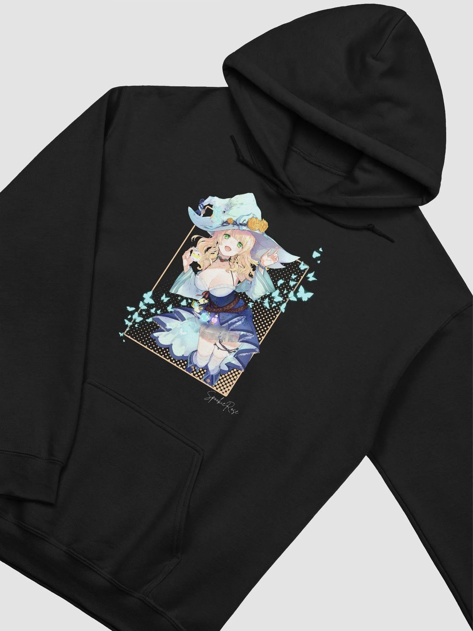 Blue Butterflies Hoodie product image (1)