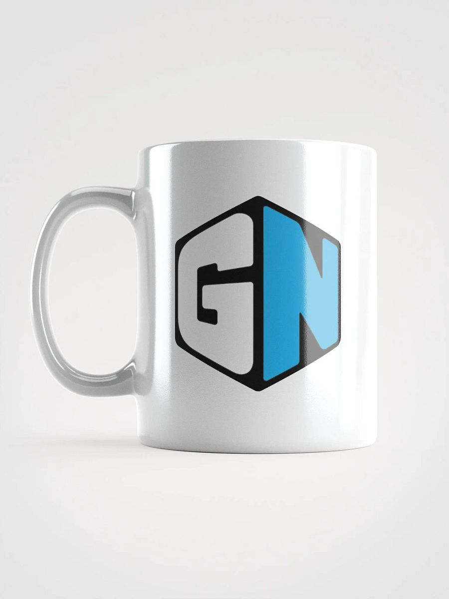 Glossy GN Logo Big Boi Mug White product image (4)