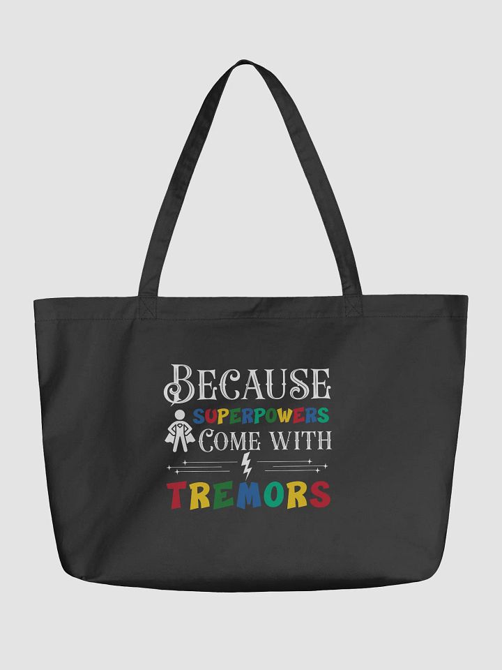 Because Superpowers Come with Tremors Parkinson Eco Tote Bag product image (1)