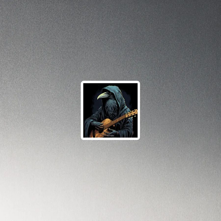Premium Vinyl Magnet ⚫️ Strings of the Crow Man product image (4)