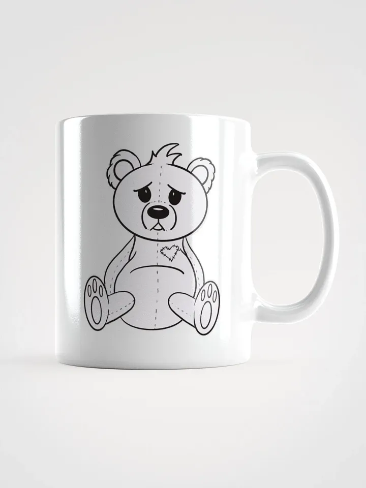 Anxious Teddy Mug2 product image (1)