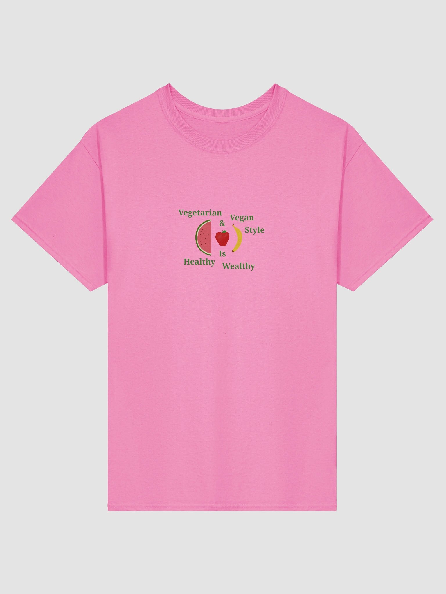 Healthy Wealthy Vegan T-Shirt product image (1)
