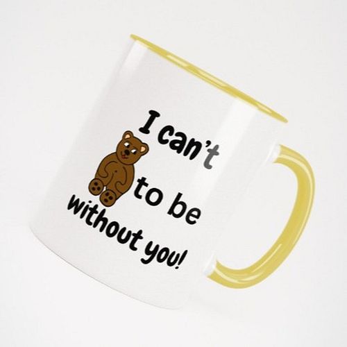 New items available in my shop for those romantic lovers looking for their next gift to share their feelings. Cute bear mug a...