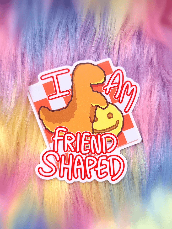 Friend Shaped | Sticker product image (2)