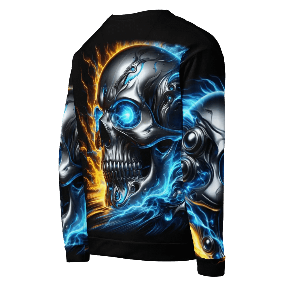 Ethereal Skull Glow - Unisex Sweatshirt #14 product image (5)