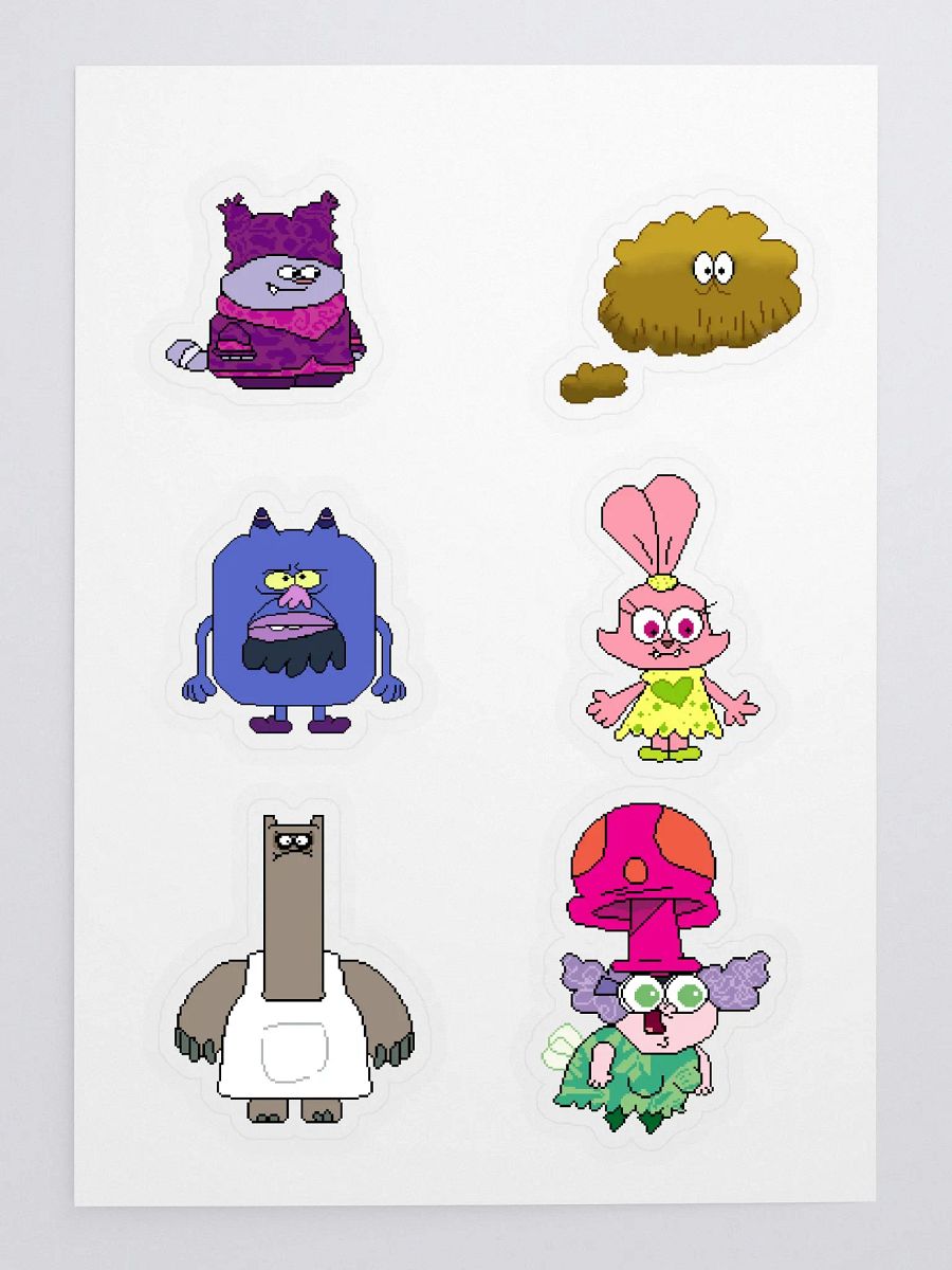 Chowder sticker sheet product image (3)