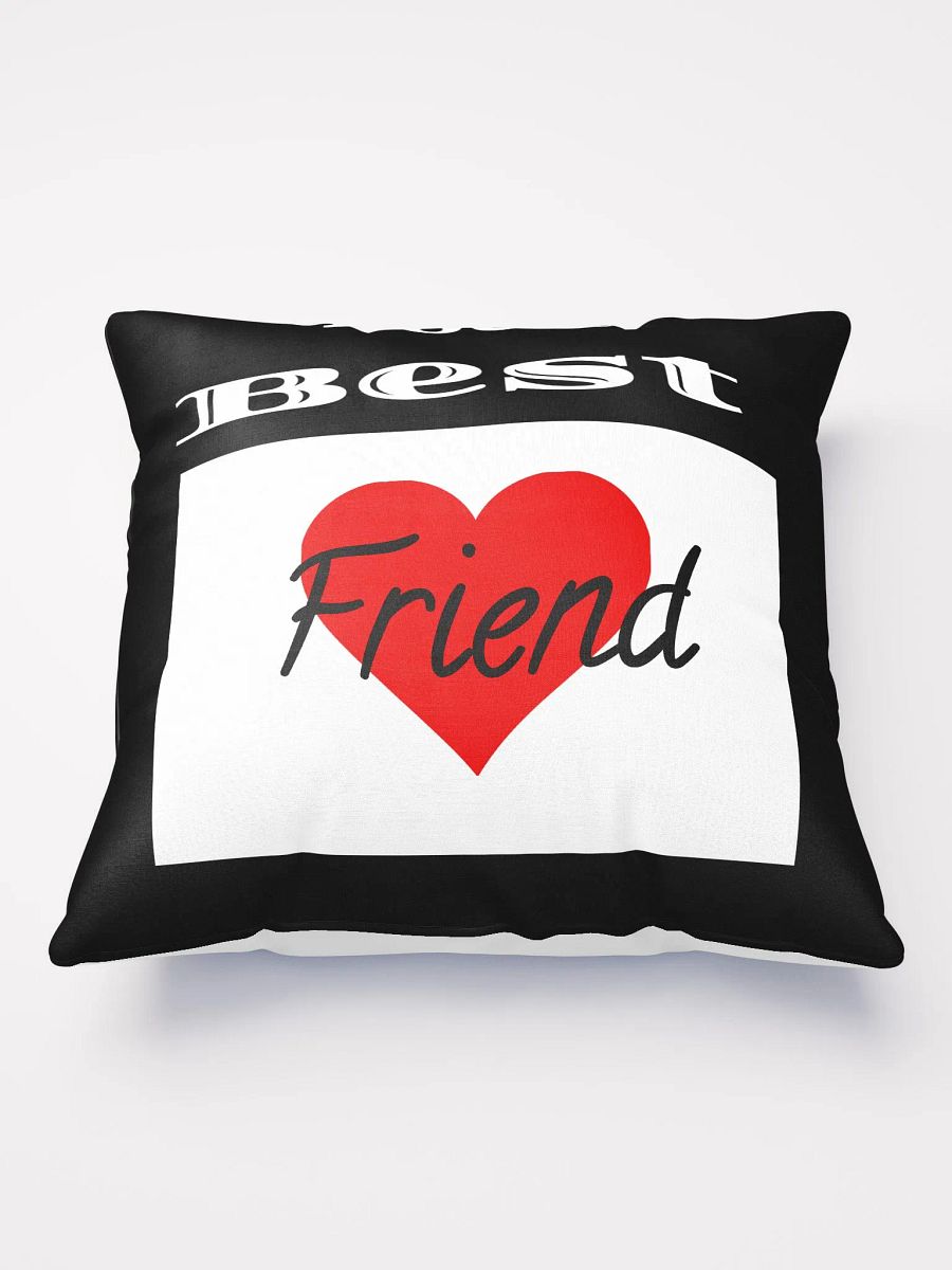 Dog's Best Friend Throw Pillow 2 product image (2)