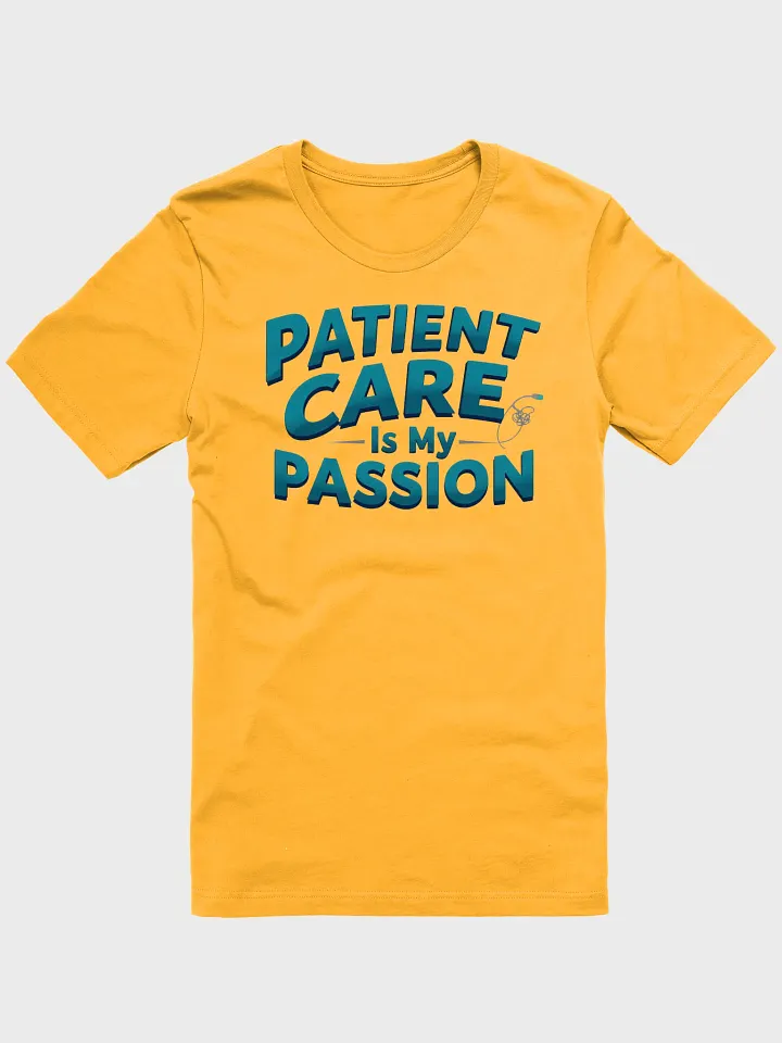 Passion for Patient Care Stethoscope T-Shirt product image (2)