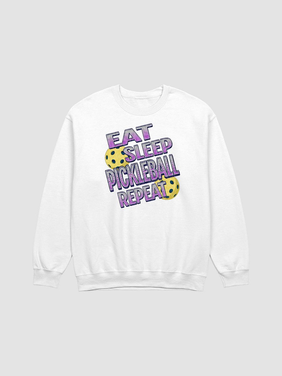 Eat Sleep Pickleball Repeat Angle Passion Crewneck product image (15)