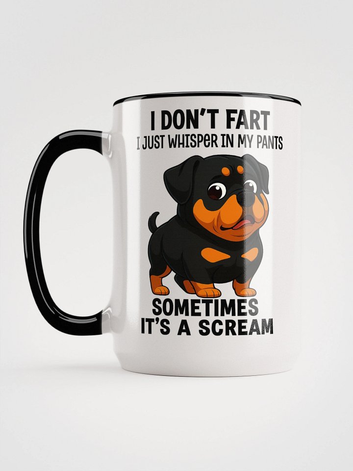 Farting Rottweiler Ceramic Mug product image (2)